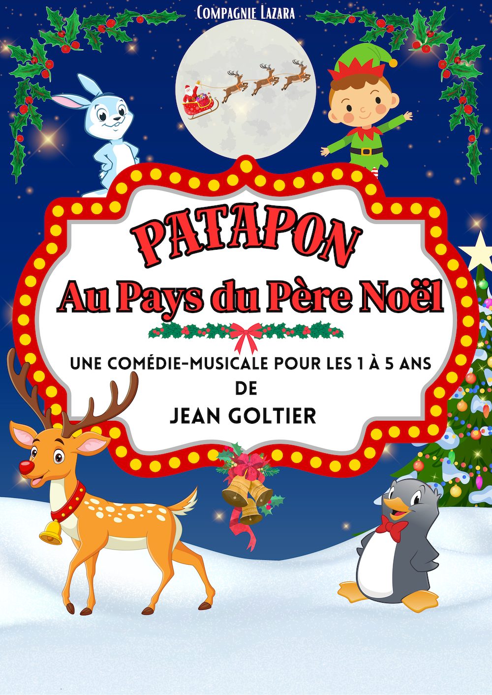 Patapon au pays du pere noel affiche