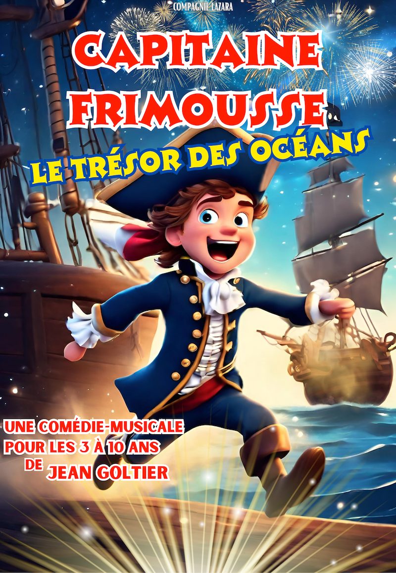 affiche capitaine frimousse et le trésor des Océans