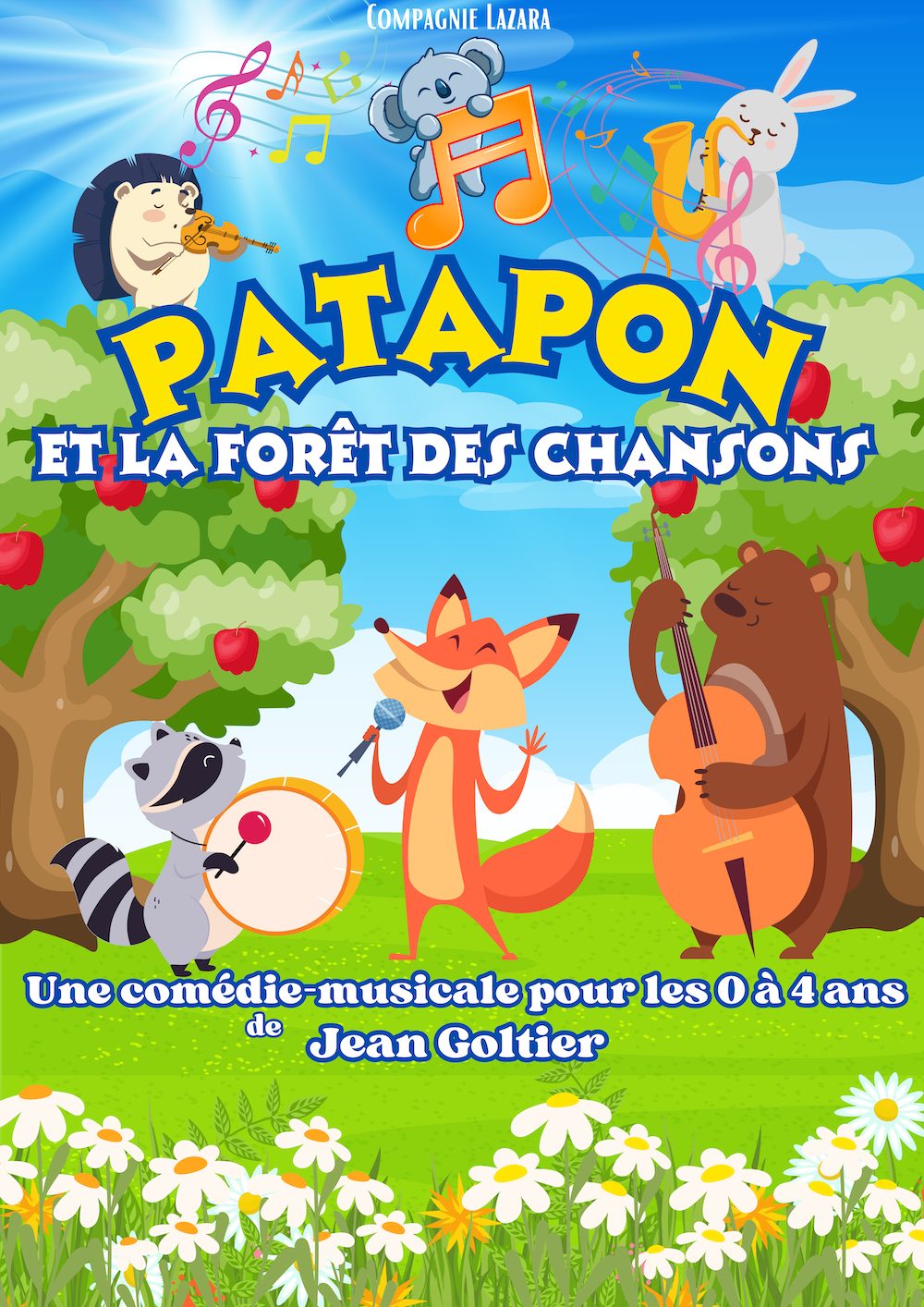 affiche patapon et la foret des chansons